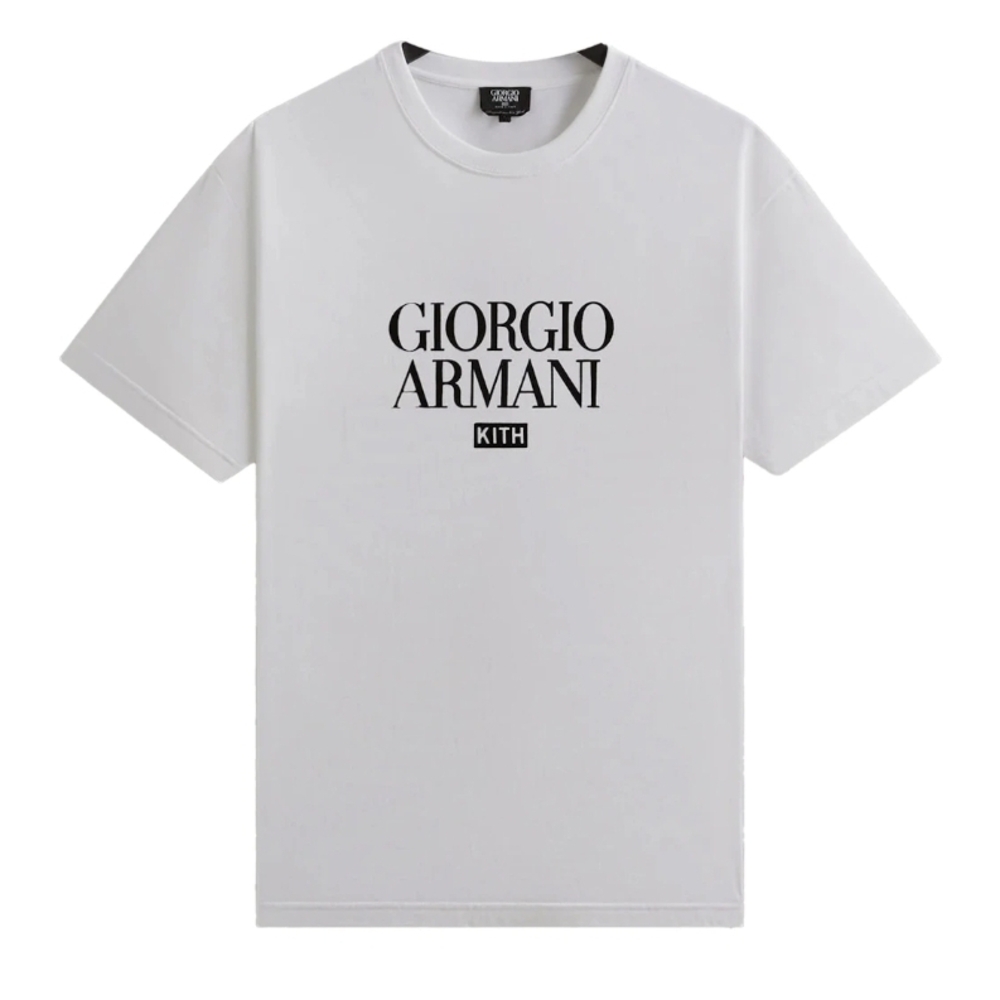 Giorgio Armani White Short Sleeve Tee